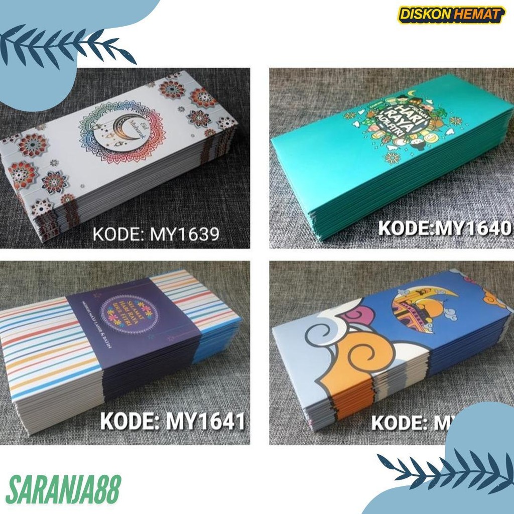 

Amplop Lebaran Exlcusive - Angpau Uang Kode My1645 Diskon Setengah Harga