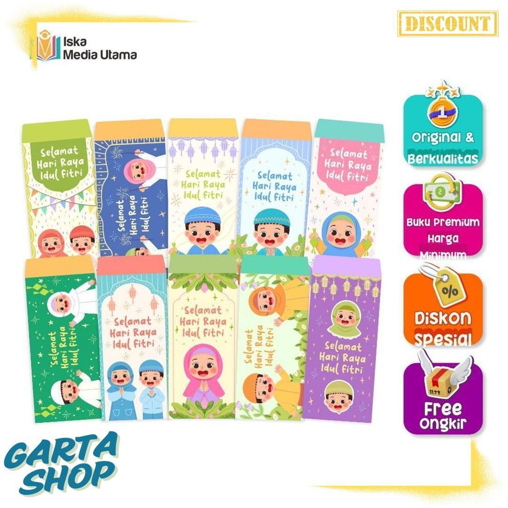 

Iska Media (Dapat 50) Amplop Lebaran Motif Lucu Terlaris! Produk Ini Banyak Dicari