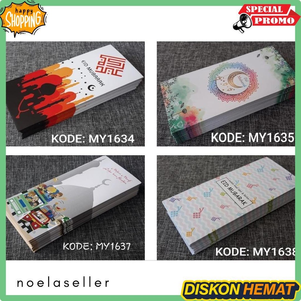 

Amplop Lebaran - Angpao Lebaran Exclusive Code My1646 Terlengkap Dan Termurah