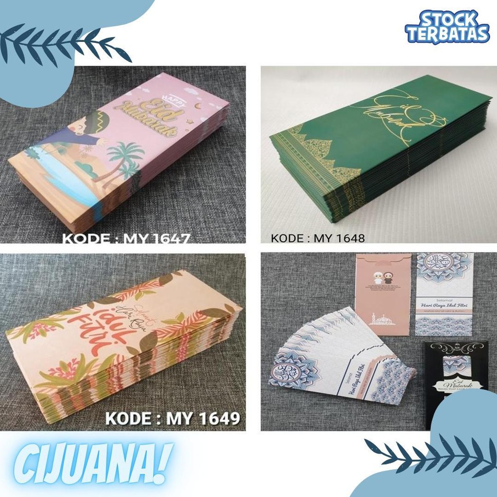 

Amplop Lebaran - Angpao Lebaran Exclusive Code My1622 Diskon Setengah Harga