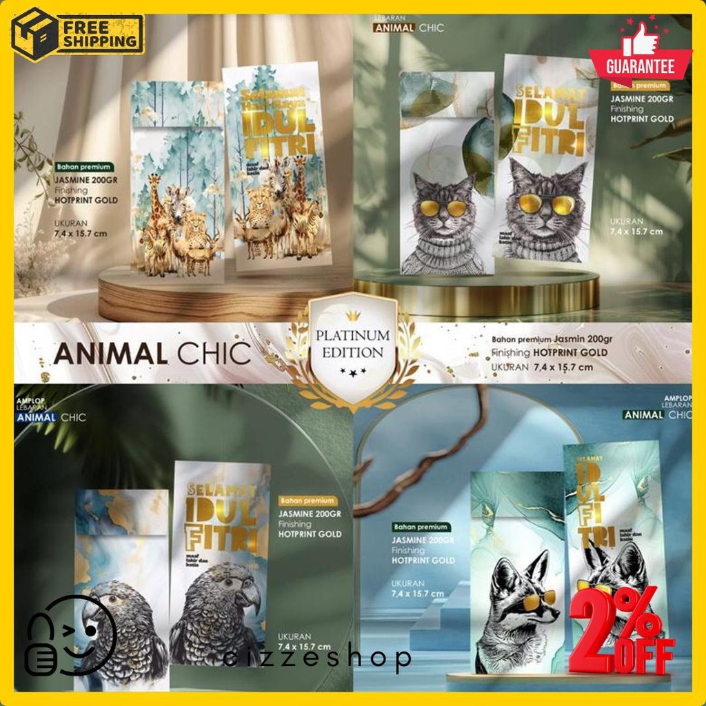 

Amplop Lebaran Platinum Edition (Isi 40 Pcs) | Bahan Premium Jasmine | Isi 4 Desain Sesuai Tema Terlengkap Dan Termurah
