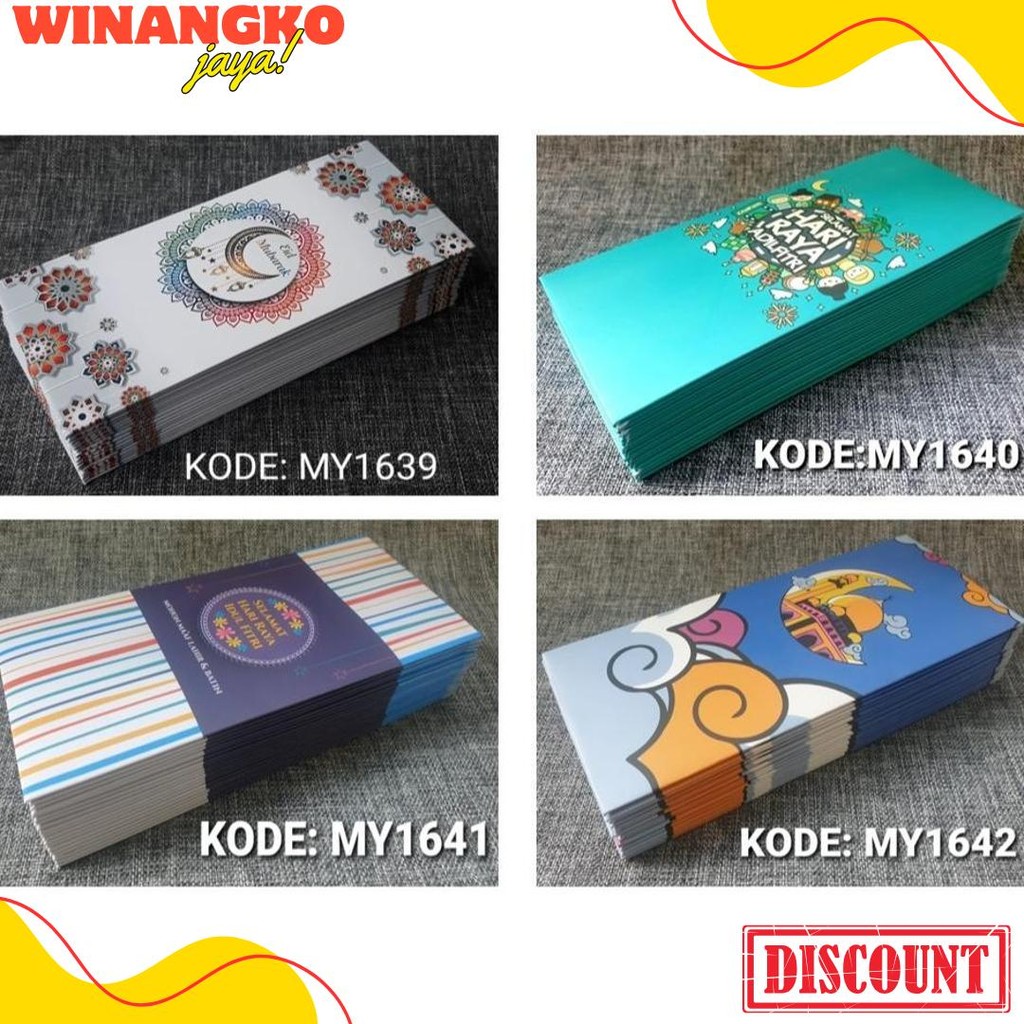 

Amplop Lebaran Exlcusive - Angpau Uang Kode My1640 Terlaris! Produk Ini Banyak Dicari