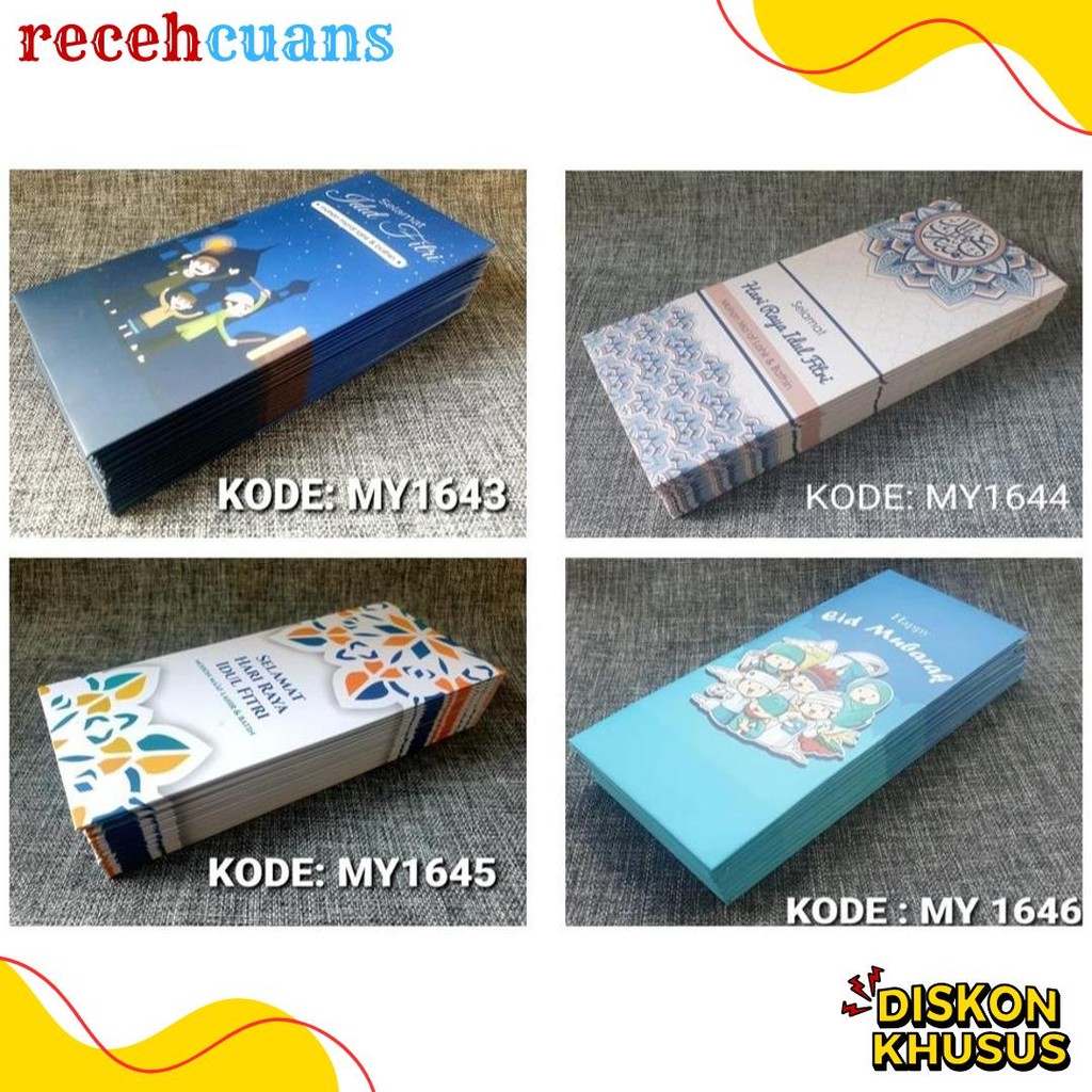 

Amplop Lebaran - Angpao Lebaran Exclusive Code My1646 Terlengkap Dan Termurah
