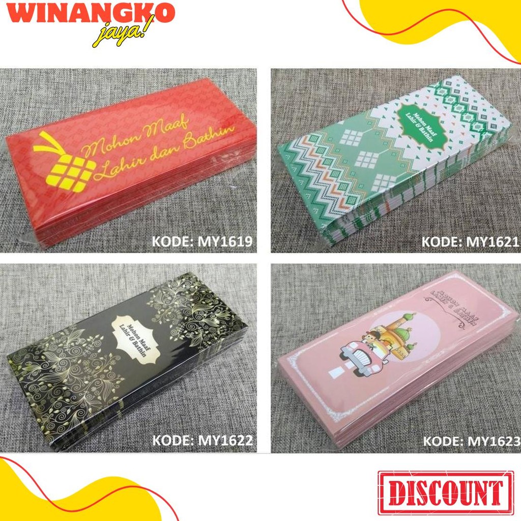 

Amplop Lebaran - Angpao Lebaran Exclusive Code My1646 Terlaris! Produk Ini Banyak Dicari