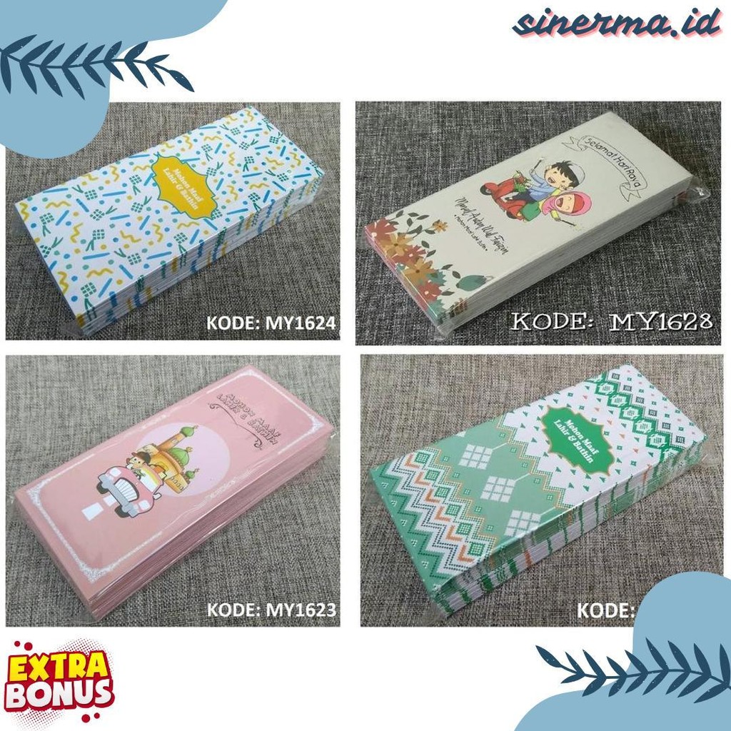 

Amplop Lebaran - Angpao Lebaran Exclusive Code My1623 Terlengkap Dan Termurah