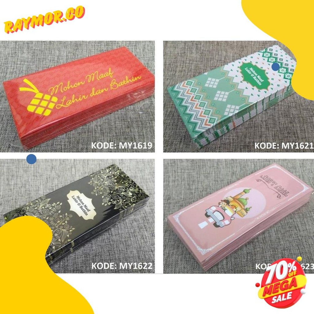 

Amplop Lebaran - Angpao Lebaran Eklusive Kode My1625 Flash Sale! Diskon Hingga 70%
