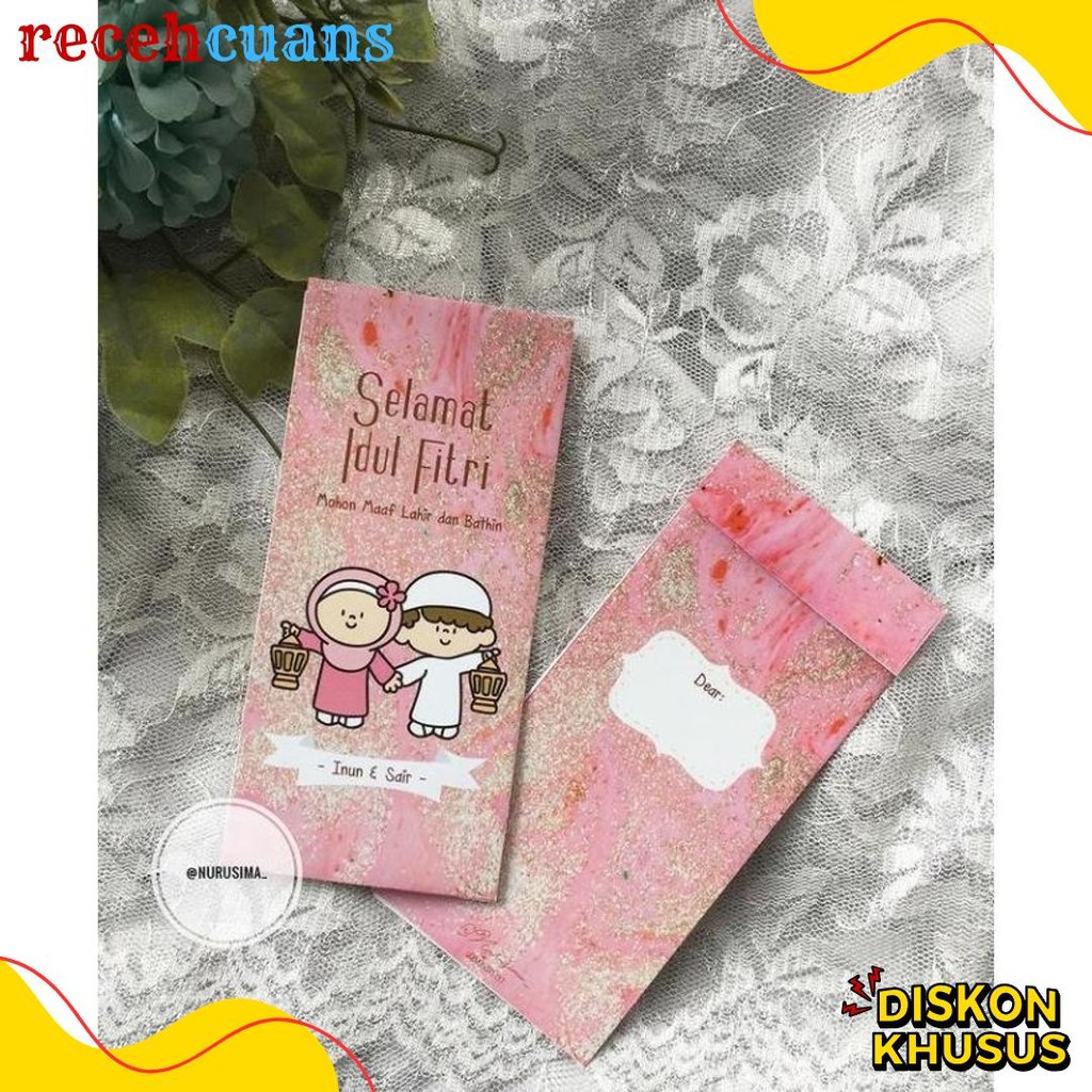 

Amplop Lebaran Custom Bisa Tambah Nama Terlaris! Produk Ini Banyak Dicari