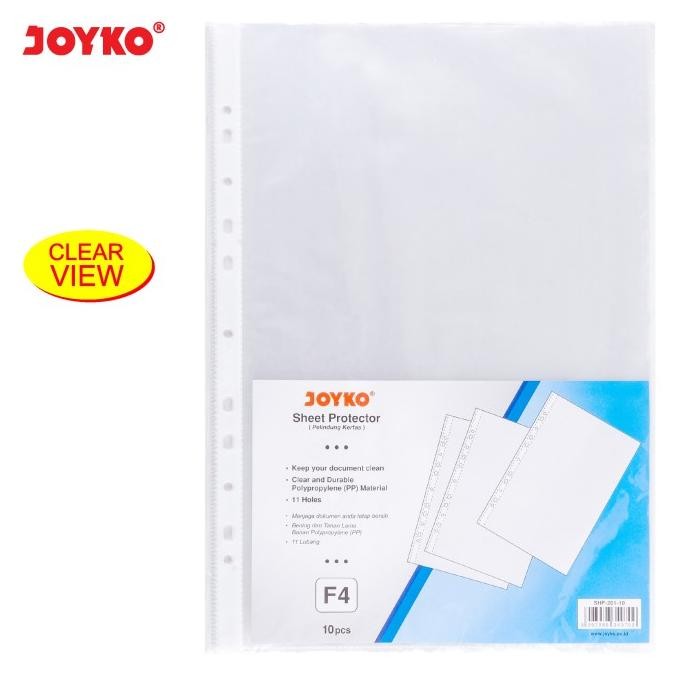 

Joyko Sheet Protector A4 F4 / Plastik PP Pocket A4 F4 Joyko Folio