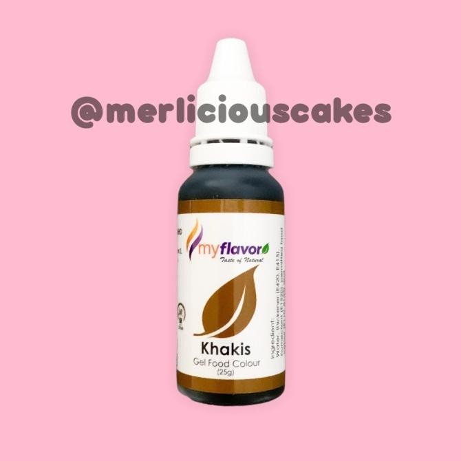 

/////] Khakis Gel My Flavor Food Color Food Colour Pewarna Makanan