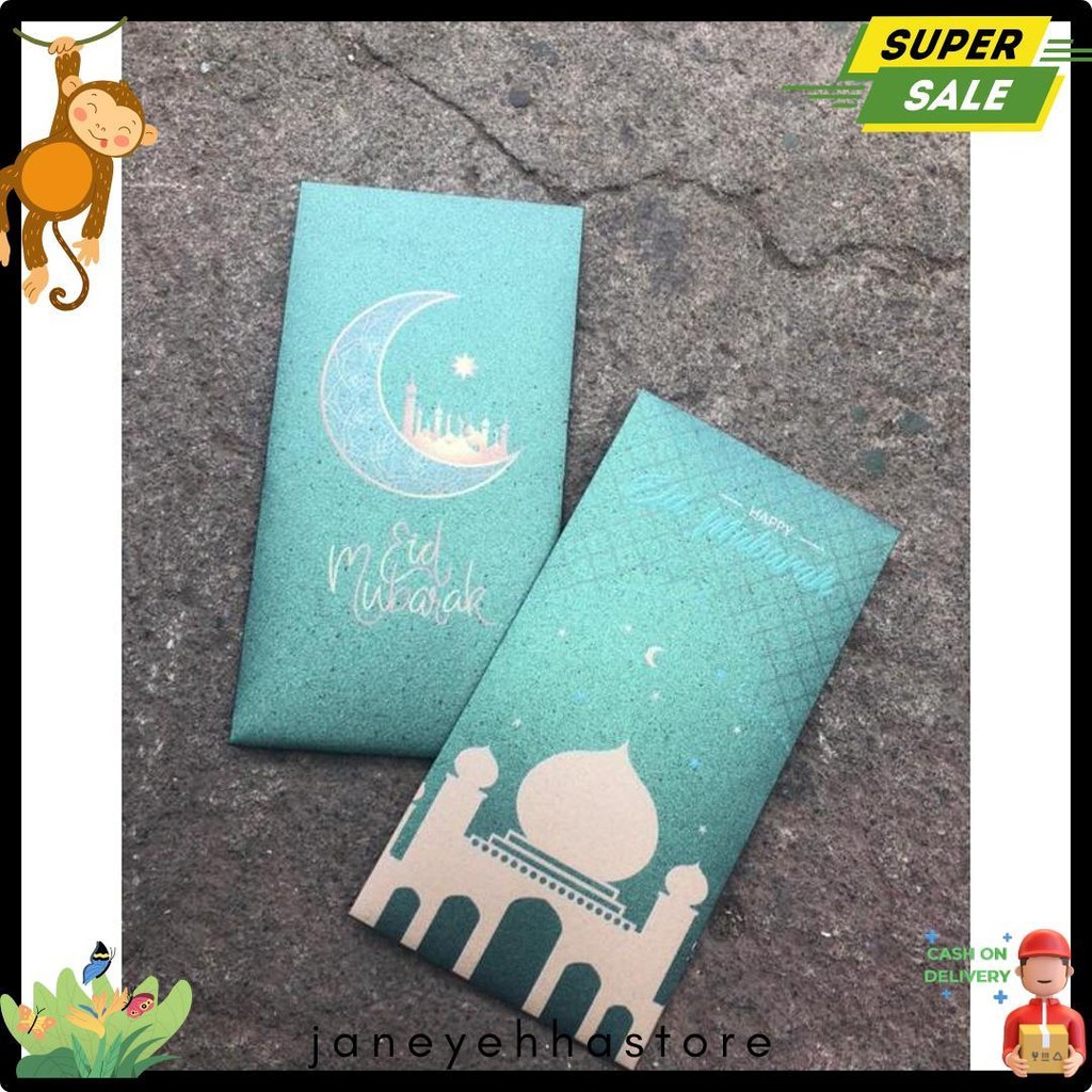 

Angpao Lebaran Premium Hijau Amplop Thr Idul Fitri Isi 6 Pcs Print Uv Terlengkap Dan Termurah
