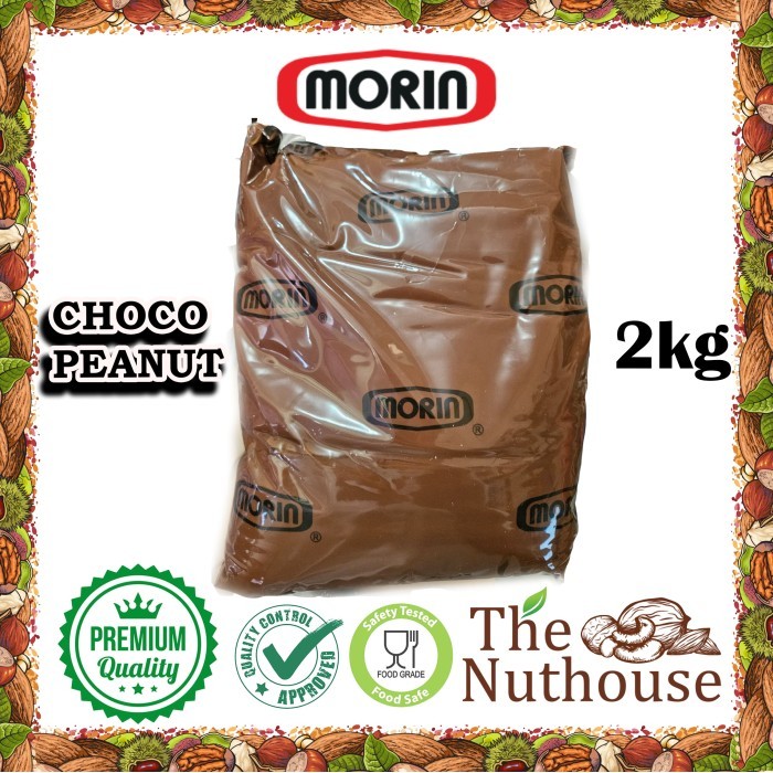 

2kg Morin Chocolate Peanut Filling / Selai Isi Kacang Coklat [Halal]