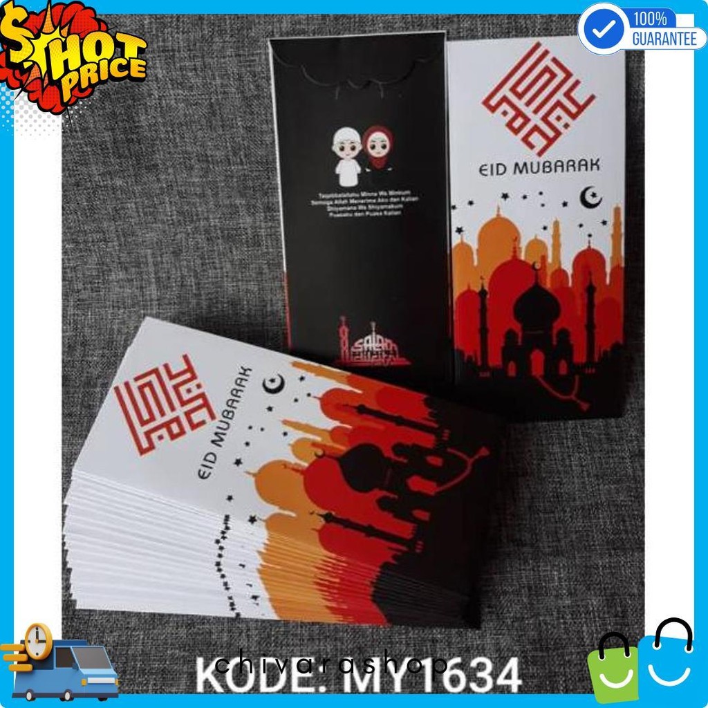 

Amplop Lebaran Exlcusive - Angpau Uang Kode My1634 Terlengkap Dan Termurah