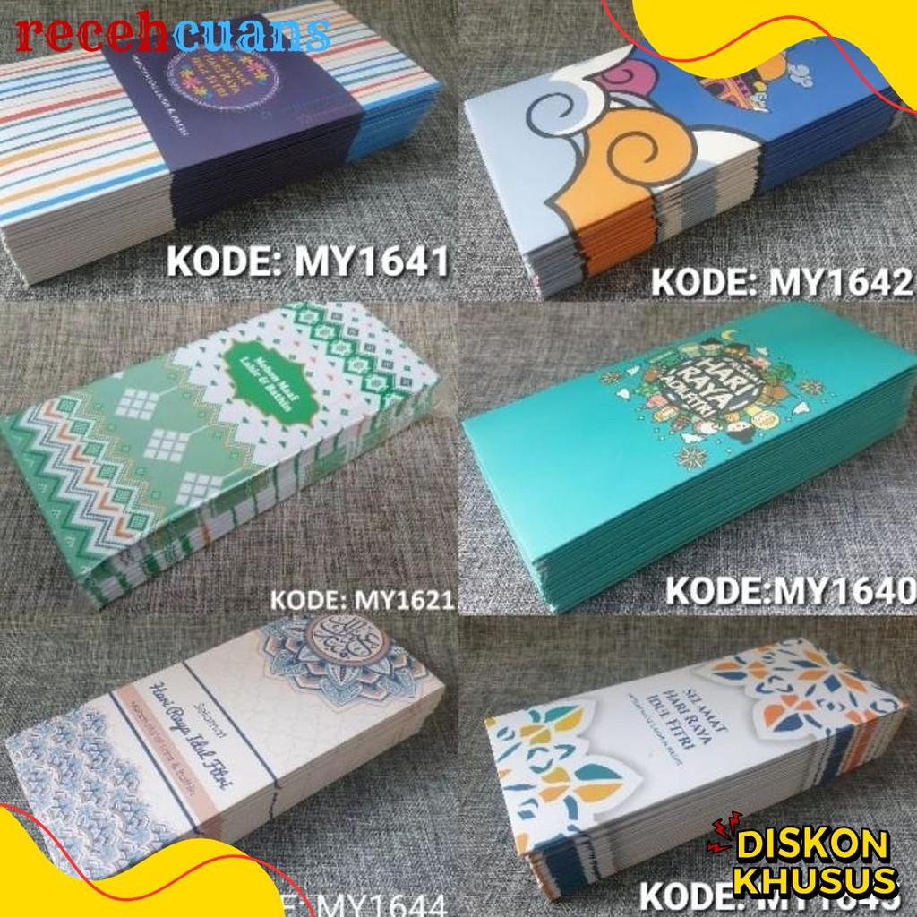

Amplop Exclusive Spesial Lebaran, Amplop Lebaran, Amplop Gift,Ampau Lebaran Berkualitas Elegan Mewah Terlaris! Produk Ini Banyak Dicari