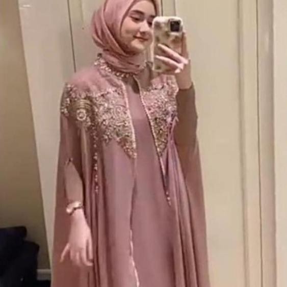 BEST SELLER ZAKIAH GAMIS FREE MANSET | DRESS KAFTAN ZAKIAH ORIGINAL KAFTAN CELIN