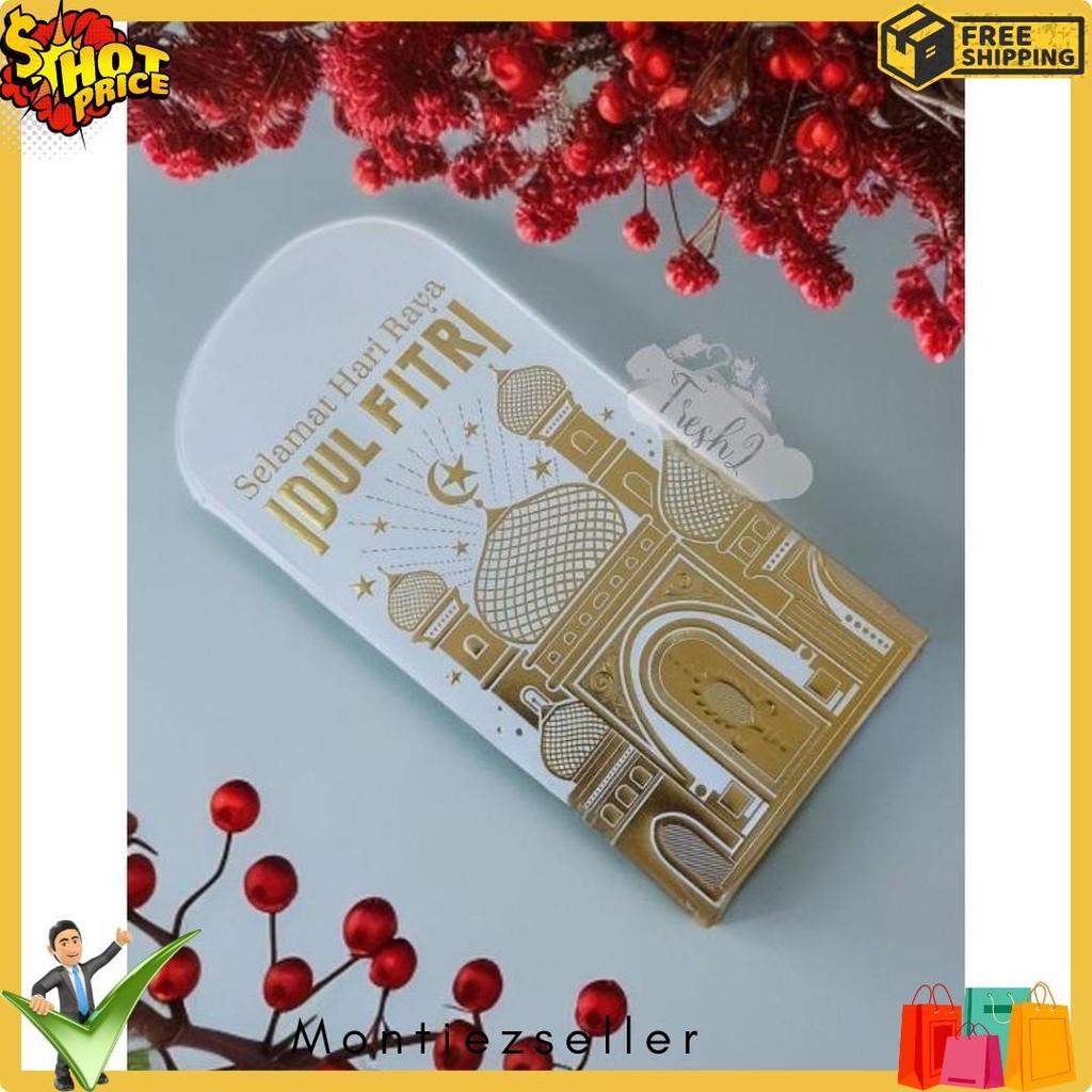 

Angpao Lebaran Hologram Emas / Amplop Idul Fitri Motif Mewah Terlengkap Dan Termurah