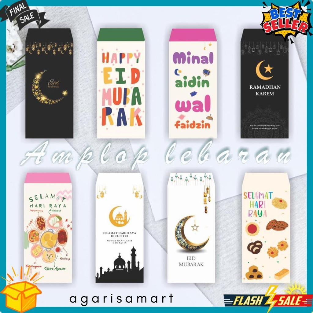 

50 Angpao Lebaran Idul Fitri / Amplop Lebaran 2025 Terlaris! Produk Ini Banyak Dicari
