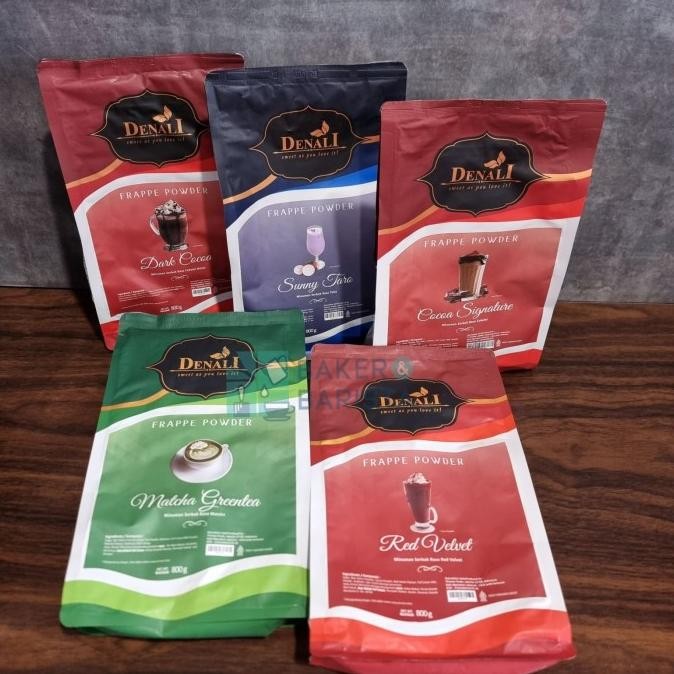 

(:(:(:(] Denali Powder Frappe powder 800g premix frappe powder bubuk frape cafe