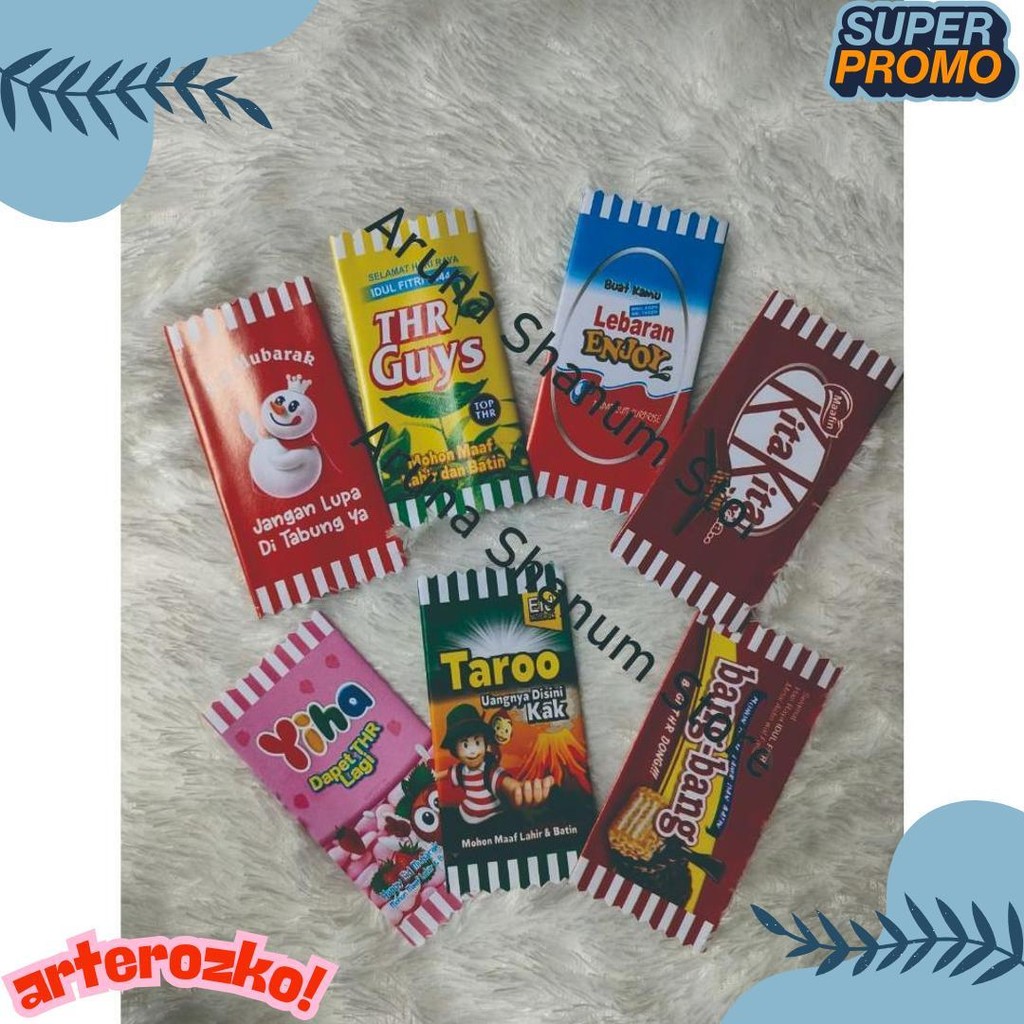 

Grosir 100 Pcs Amplop Lebaran Motif Permen Diskon