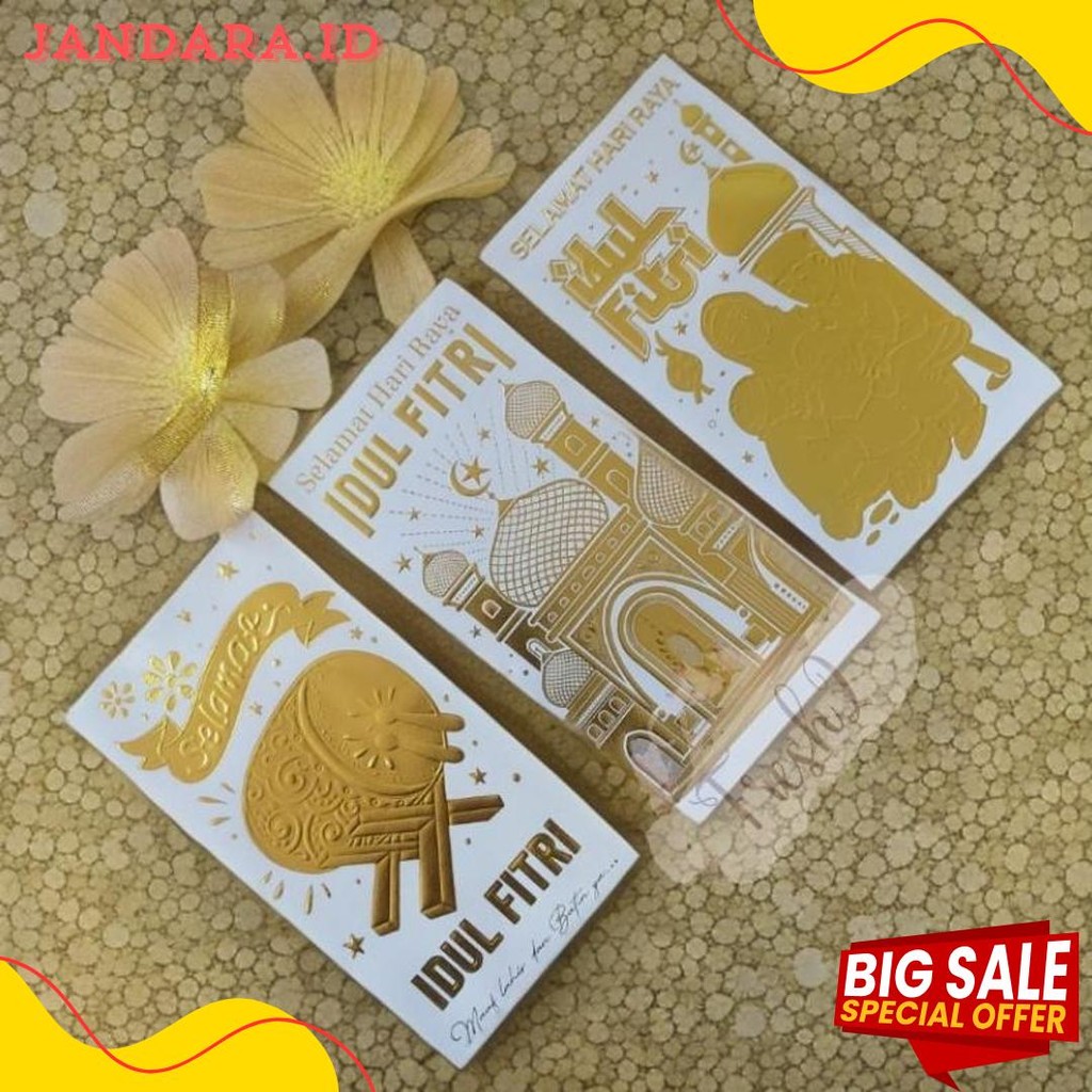 

Angpao Lebaran Hologram Emas / Amplop Idul Fitri Motif Mewah Terlaris! Produk Ini Banyak Dicari