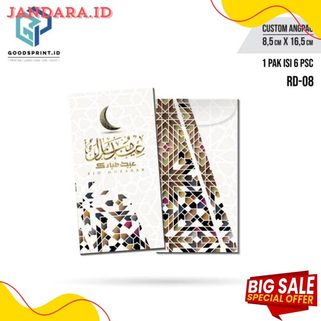 

Amplop Thr Lebaran / Amplop Lebaran Idul Fitri Isi 6 Pcs / Amplop Ukuran 16X8 Cm Flash Sale! Diskon Hingga 70%