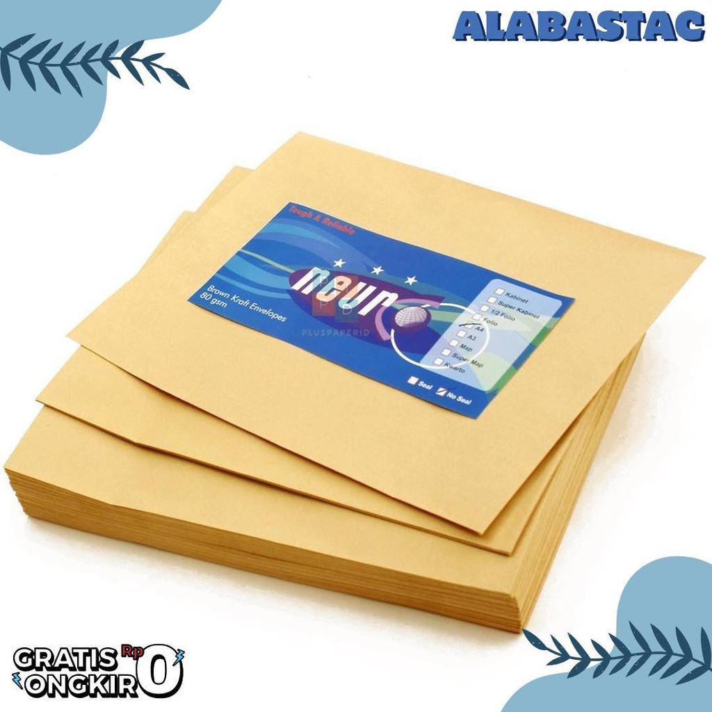 

Neuro - Amplop Coklat Ukuran A4 ( 30 X 22 Cm ) No Seal - 1 Pack Flash Sale! Diskon Hingga 70%