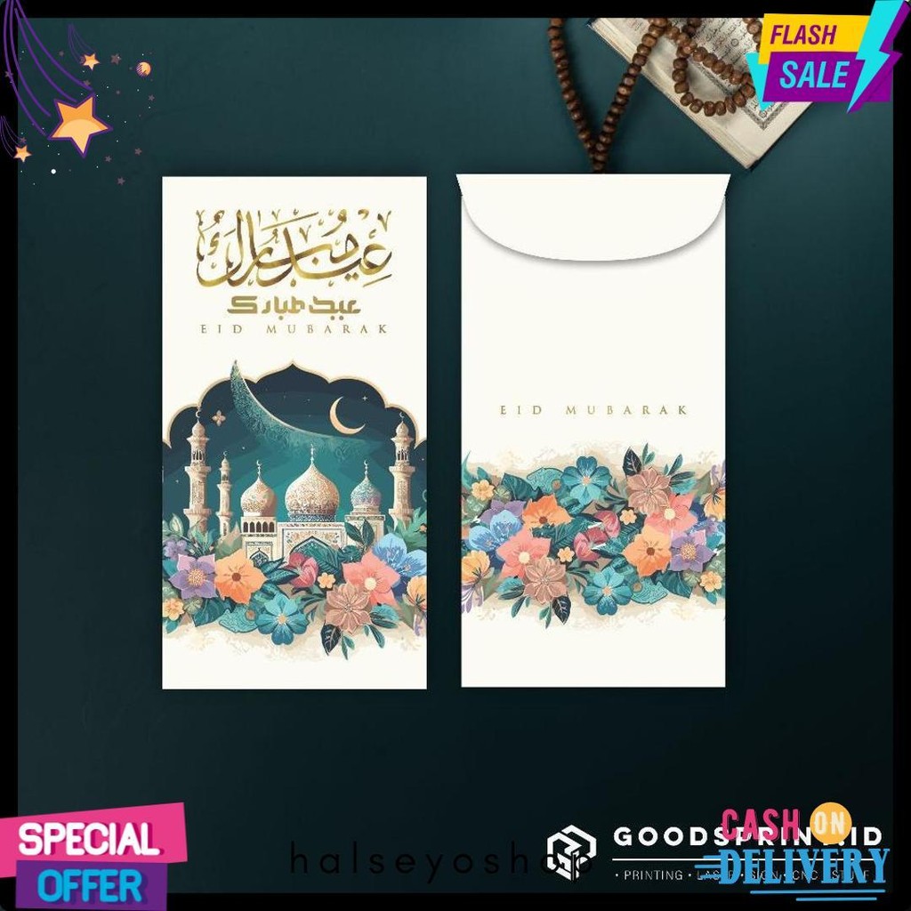 

6 Pcs Amplop Lebaran Angpao Idul Fitri | Angpau Thr Lebaran Custom Nama Terlengkap Dan Termurah