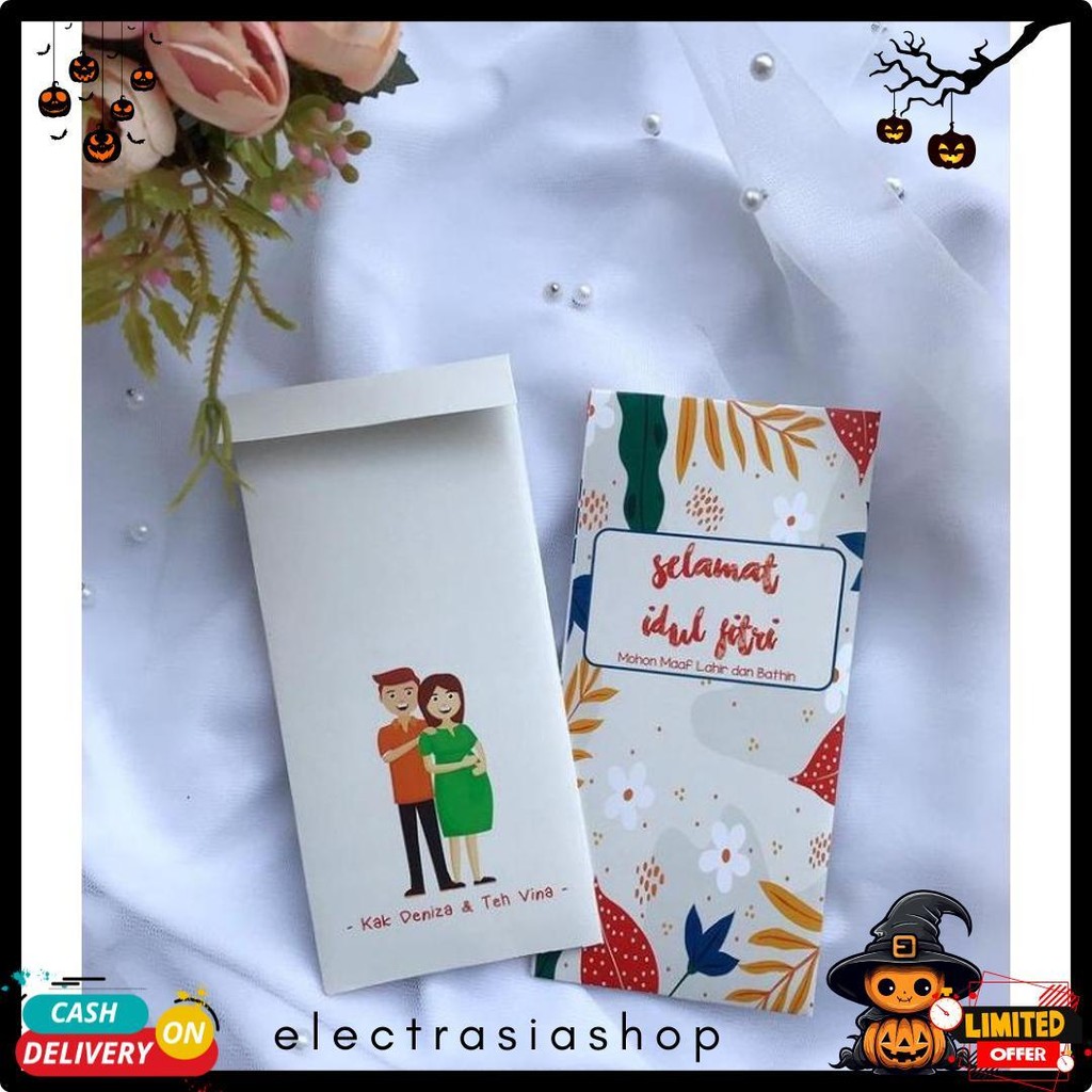 

Amplop Lebaran Custom Bisa Tambah Nama Diskon Setengah Harga