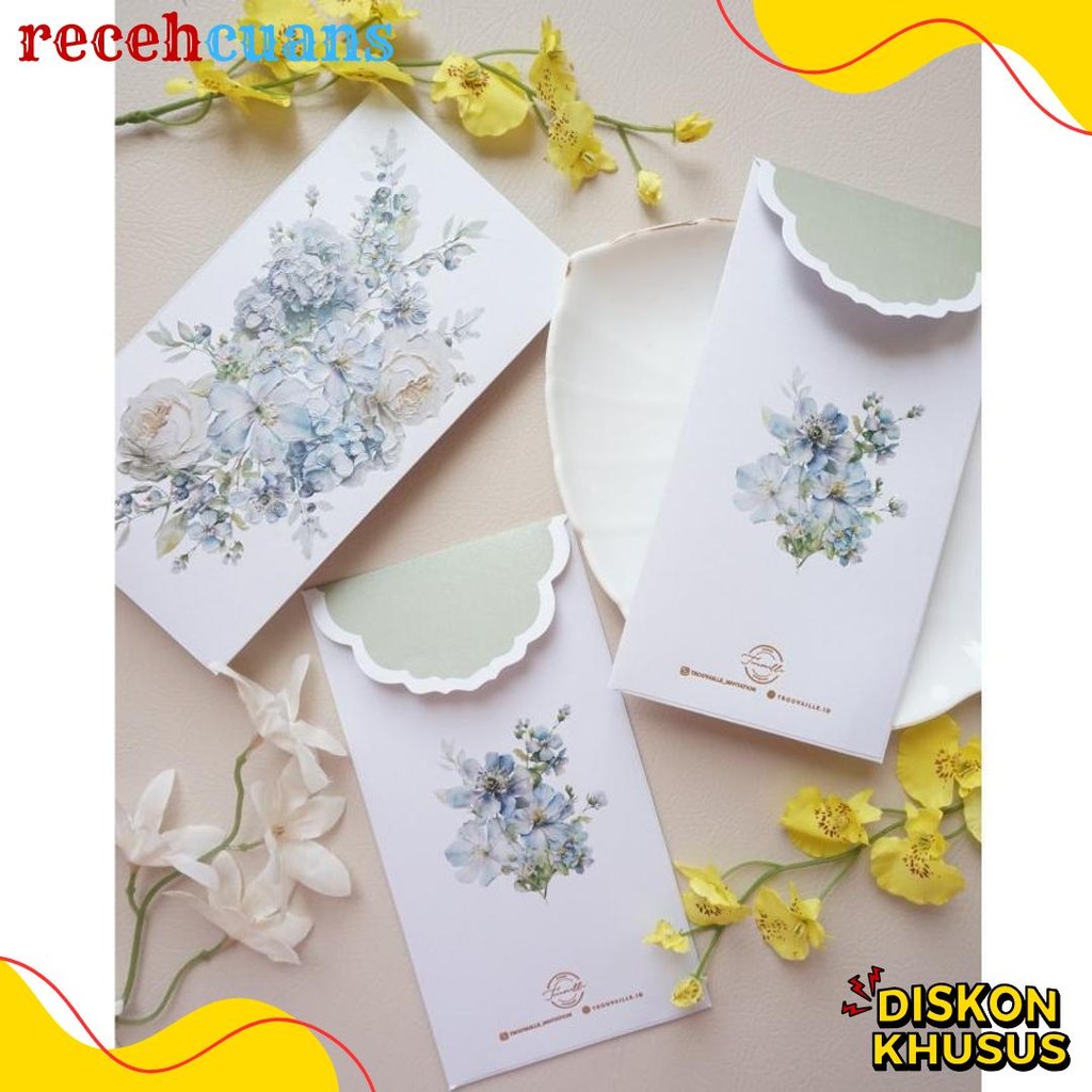 

Angpau*Fullflower Embos* Rampai & Aster Diskon