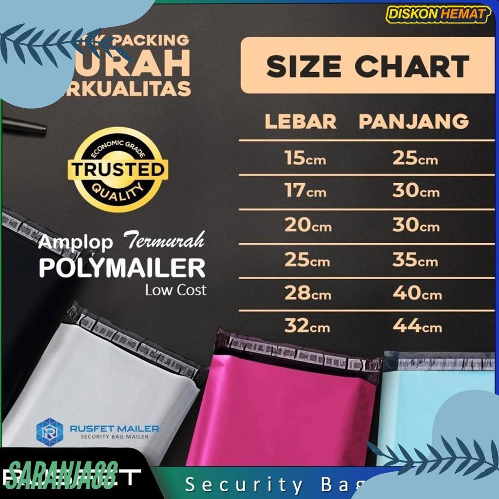 

Amplop Plastik Polymailer Pink 28Cm X 40Cm Low Cost Plastic Packing Polos Online Shop Rusfet Murah Terlengkap Dan Termurah