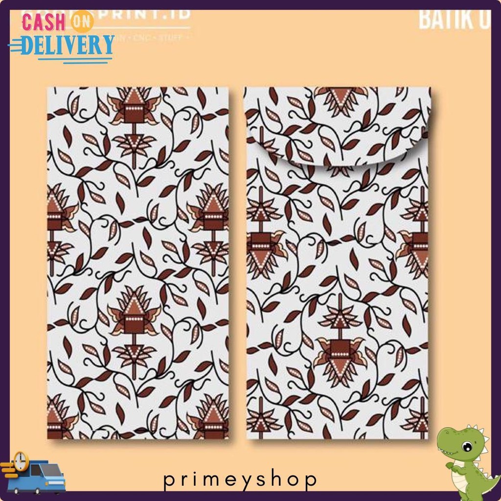 

6 Pcs Angpao Wedding Amplop Kondangan Motif Batik Angpao Panjang Amplop Uang Terlengkap Dan Termurah