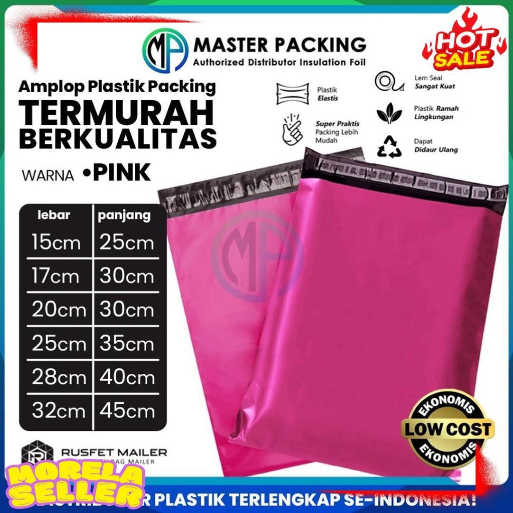 

Amplop Plastik Polymailer Pink 28Cm X 40Cm Low Cost Plastic Packing Polos Online Shop Rusfet Murah Terlengkap Dan Termurah