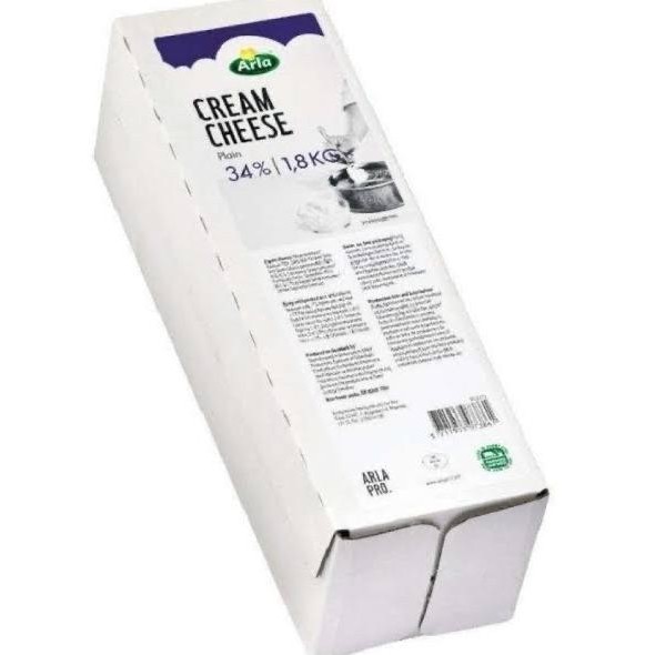 

+%+%+%] ARLA CREAM CHEESE 1 PAK UKURAN 1,8KG KEJU KRIM BAHAN PEMBUAT MINUMAN