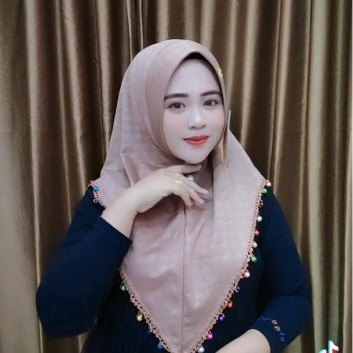 hijab fo original chacha sulam manik manik