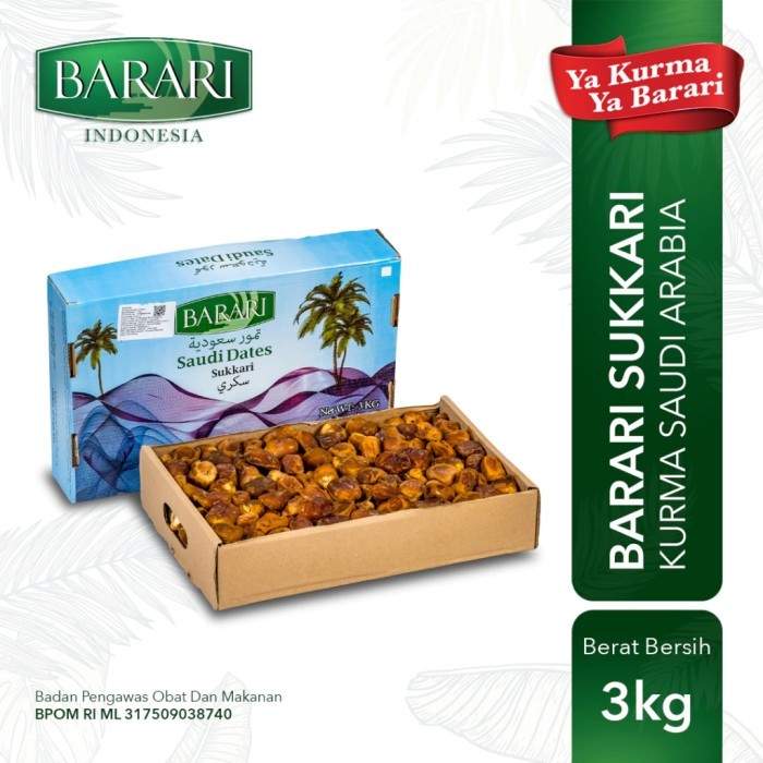 

Kurma Sukari Barari Premium 3 kg