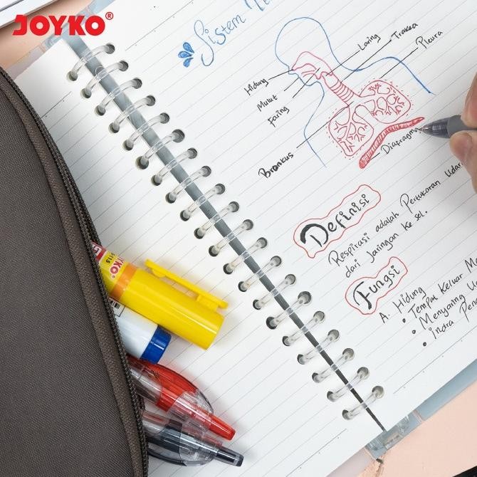 

JOYKO GEL PEN QGEL PENA PULPEN JOYKO CETEK Q-GEL GP-265 1 BOX 12 PCS