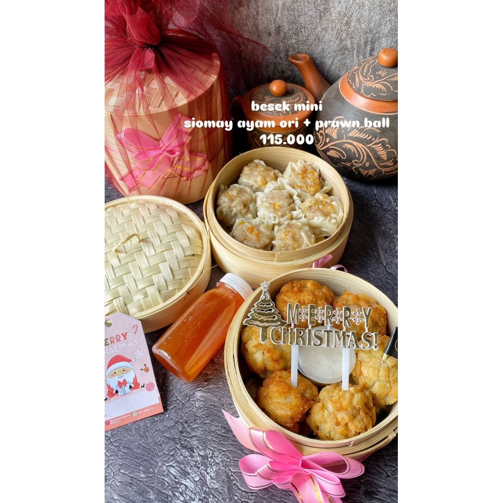 

Hampers Keranjang Dimsum Christmas / Natal Edition , LIMITED EDITION