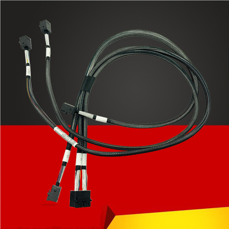 NEPTTUNUS Mini SAS Cable 12Gbps HD MiniSAS SFF-8643 To SFF-8643 SATA HD Cable for Server HDD SSD RAI