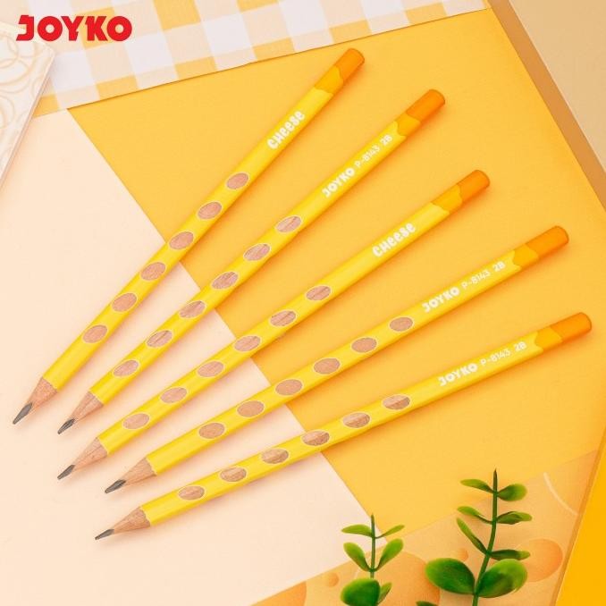 

Pencil Pensil Joyko P-8143 2B 1 Box 12 Pcs Cheese