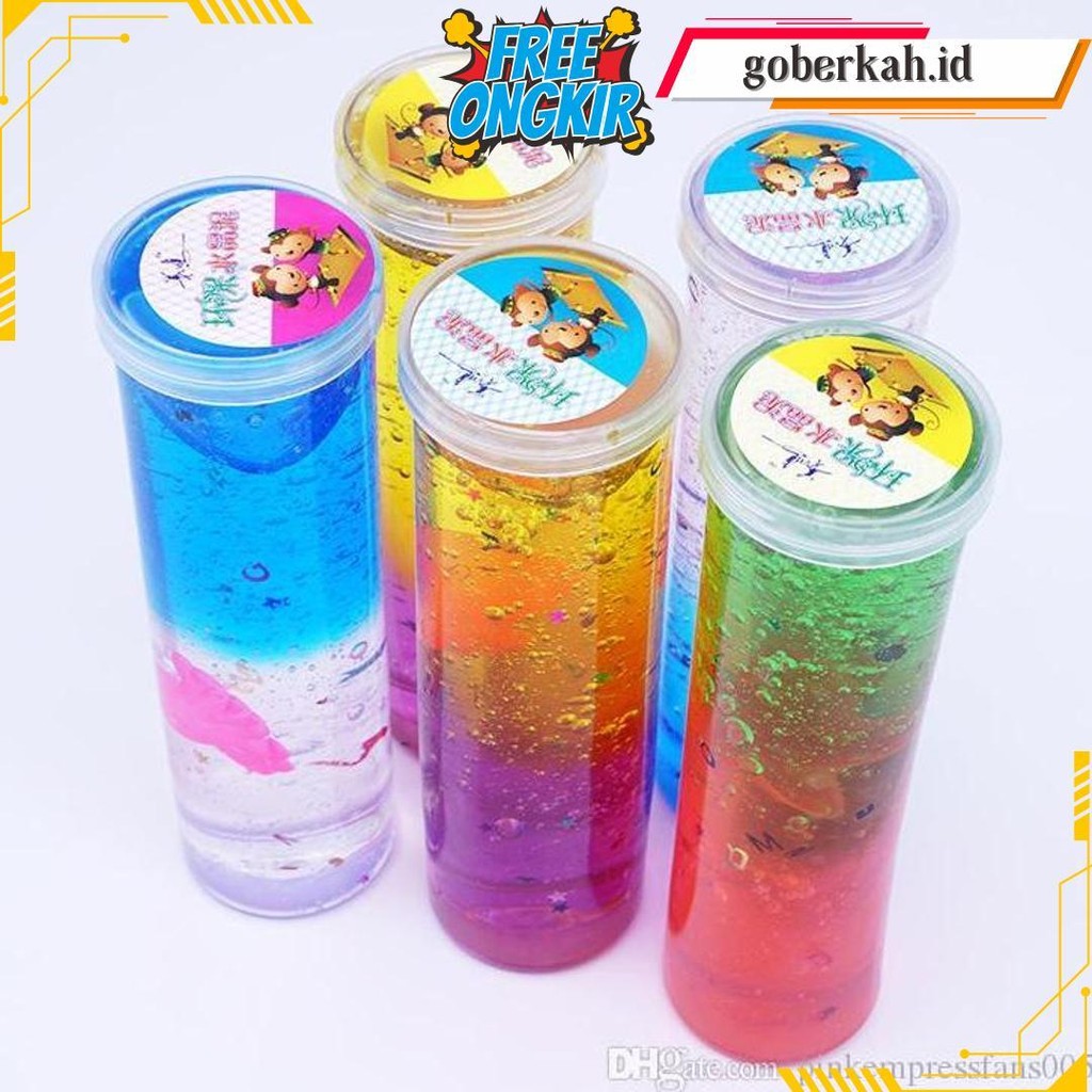 [Cod]Slime Jumbo Glitter Crystal Mud Slime Mainan Anak Termurah Banget