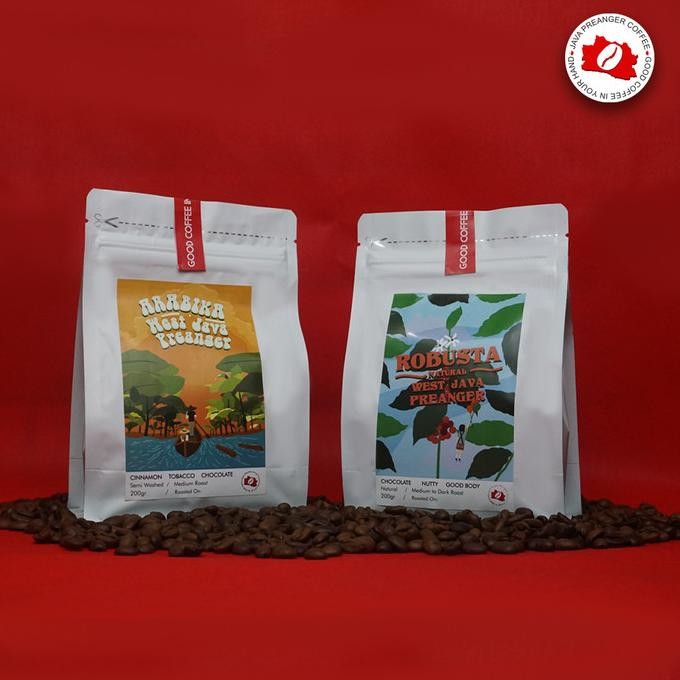 

PROMO BUNDLING Kopi Signature Arabika & Robusta - Roasted Bean 200GR