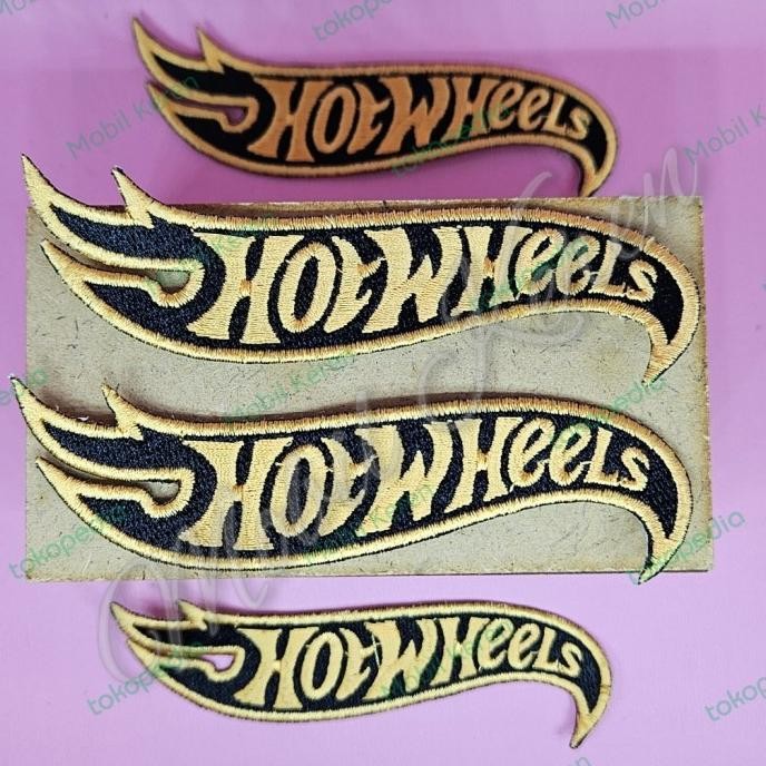 

Patch Hot Wheels Emblem Black Gold