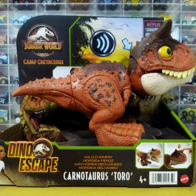 jurassic world wild chompin carnotaurus toro