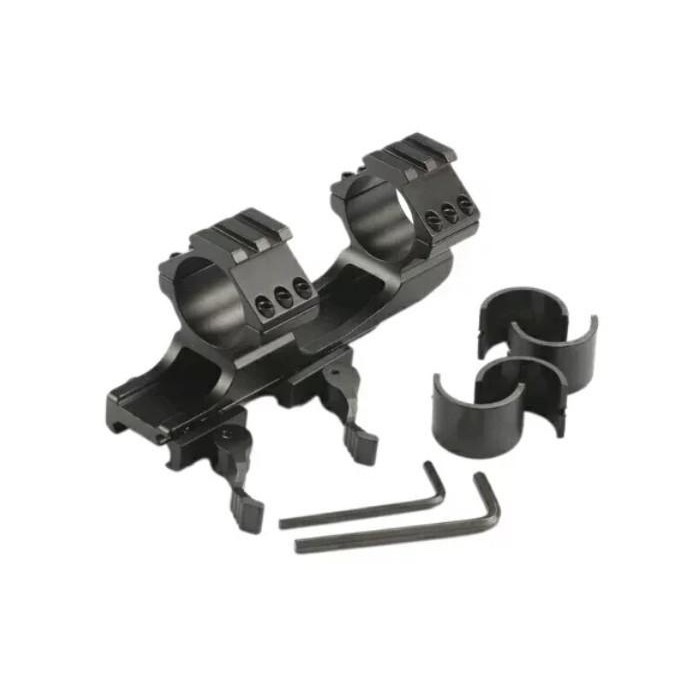 MOUNTING ONE PIECE MONTING TELESKOP MOUNTING TINGGI OD 25-30 TERMURAH Terlaris