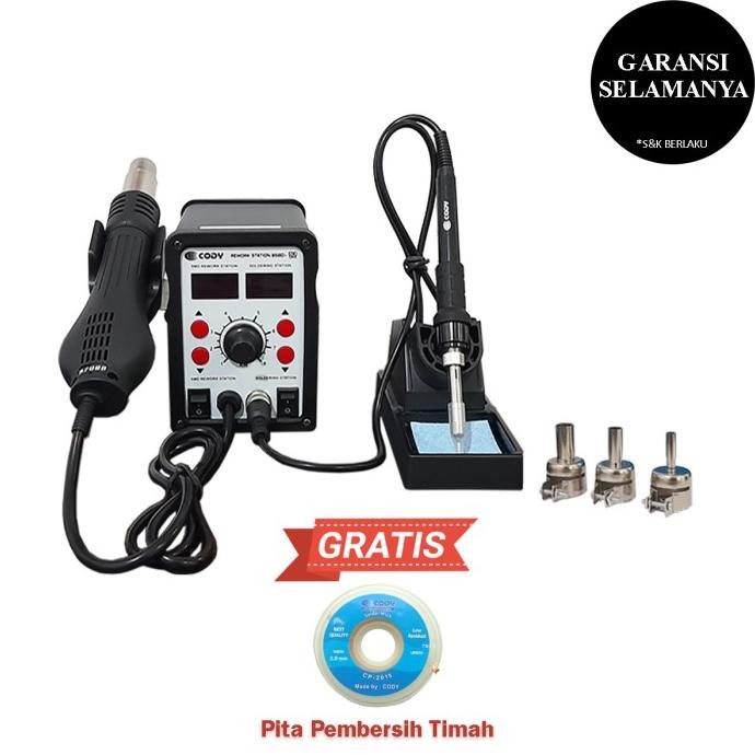 Solder Uap Blower Solder Station Digital CODY 858D+