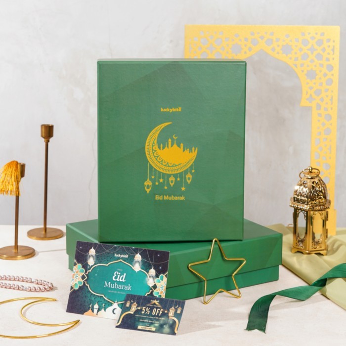 

HAMPERS LEBARAN / PARCEL LEBARAN - PREMIUM HARD BOX - LUCKYBITE