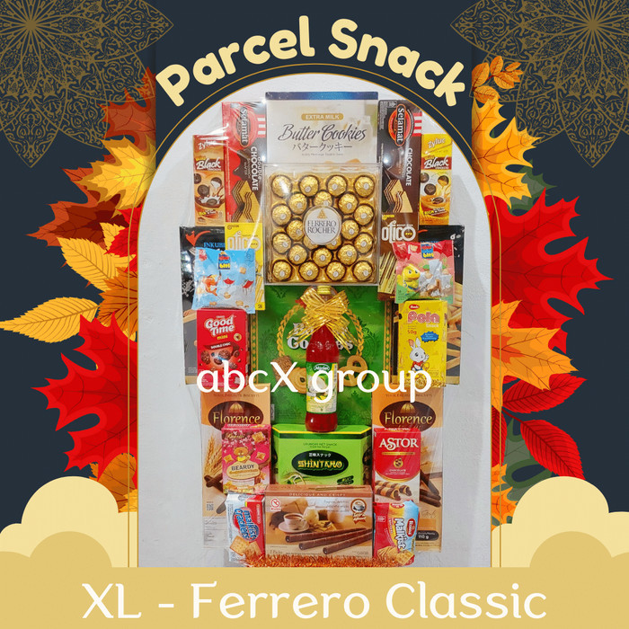 

PARCEL SNACK PARSEL LEBARAN HAMPERS IDUL FITRI, NATAL, TAHUN BARU - XL
