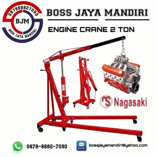 PROMO Engine crane 2ton Murah / alat angkat mesin mobil