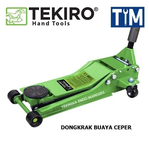 Dongkrak buaya 3 Ton TEKIRO / Dongkrak buaya ceper 3 Ton