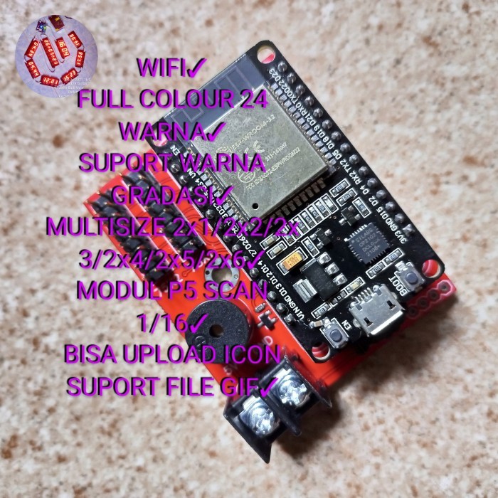 TERBARU Controller JWS rgb p5 full colour Multi Size 2baris