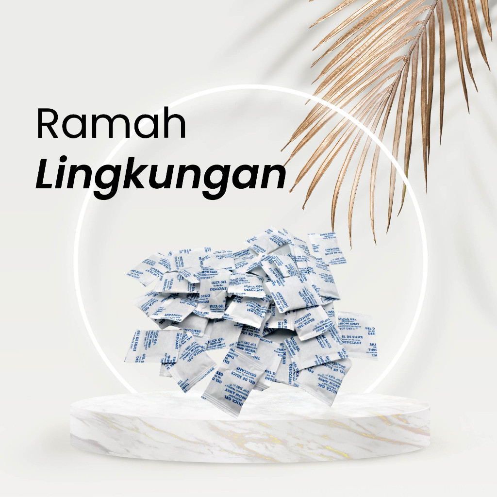 Silica Gel For Food Penyerap Kelembaban Aman untuk Makanan Basah Kering Food Grade